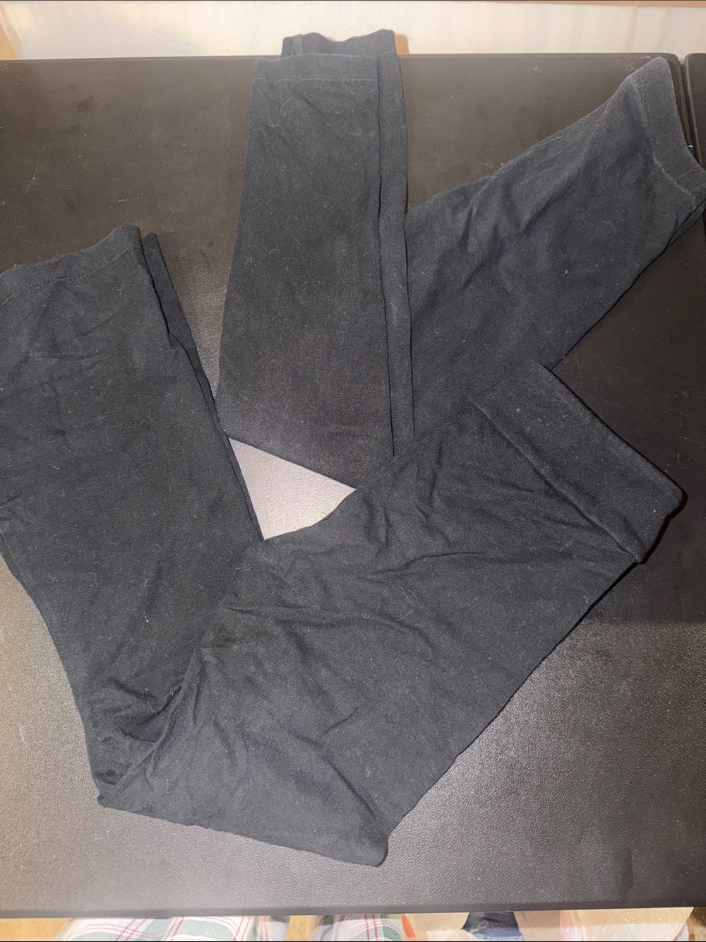 Cat & jack Black Stretch Leggings - Solid Basic